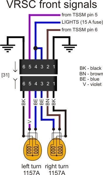 Harley Davidson Turn Signal Module Wiring Diagram - 2